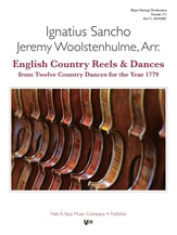 English Country Reels and Dances Orchestra sheet music cover